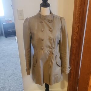 H&M Double-Breasted Beige Trench Coat